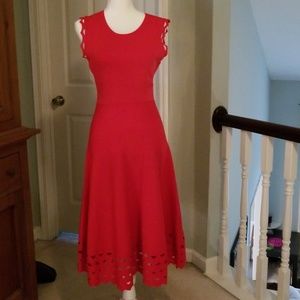 Beautiful Maje red knit dress